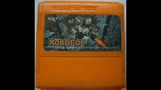 Dendy (Famicom,Nintendo,Nes) 8-bit Robocop 1 part Long Play