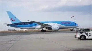 Activity on the ramp at Larnaca Intl Airport