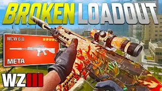 the MCW 6.8 is BROKEN in Warzone! (Best MCW 6.8 Class Setup)