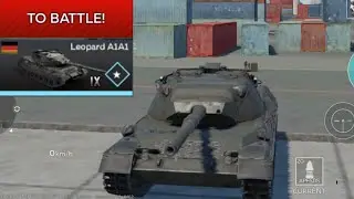 Leopard 1A1  War​ Thunder​ Mobile​  EP.243