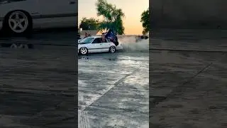 5speed crown Vic vs barrier #cars#automobile#ford#drift#fypシ#explore#viral