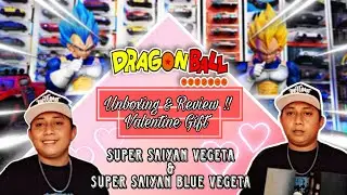 Unboxing &times; Review Valentine Gift - Super Saiyan Vegeta & Super Saiyan Blue Vegeta | #youtube
