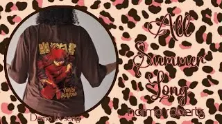 All Summer Long (Demo AI | Lyric Video) | Norma Roberts 