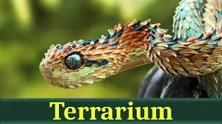 Шершавая древесная гадюка (лат. Atheris squamigera)