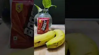 Banana Milkshake❤️&zwj;🔥✨ #shorts #trending #banana #boost #milkshake #yummy #youtube #youtubeshorts