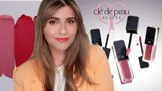 Матовые и глянцевые формулы губной помады Cle De Peau Cream Rouge