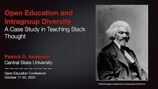 Open Education and Intragroup Diversity: A Case Study in Teaching Black Thought | OpenEd22