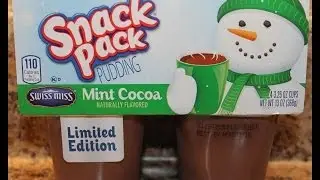Snack Pack: Swiss Miss Mint Cocoa Pudding Review