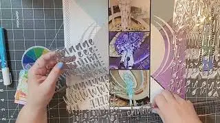 Chandelier Sparkle/Scrap Our Stash Aug Sketch Challenge/Stash Dive Tuesday/Scrapbook Process Video