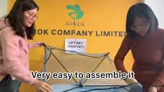 Fast！29seconds!Assemble the lift net and disassemble it- Leisure usage fishing trap