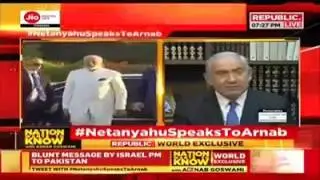 Arnab Goswami interview with Israeli PM Benjamin Netanyahu. Republic Tv