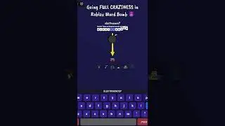 Using LONG WORDS in Roblox Word Bomb... again. 😈