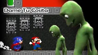 V3ctor: What if Mario and Sonic Vs the Giant Alien Maze | Game Animation