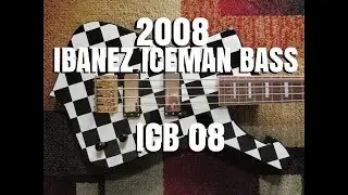 2008 Ibanez Iceman Bass ICB 08 Review & Demo By Scott Grove