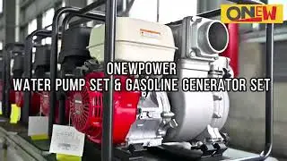 ONER POWER water pump set & gasoline generator set