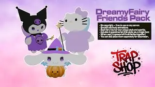 DreamyFairy Friends Pack | Animated Props #FiveM