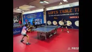 Duc Truong's table tennis defense #shorts