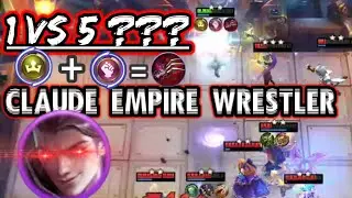 6 mm 6 empire VS 6 assassin 6 empire | magic chess | 1 vs 5 claude keterlaluan!!!