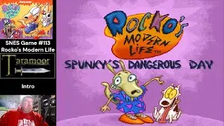 SNES Game 113 - Taramoor plays Rocko's Modern Life - Part 1 #snes #retrogaming #nintendo #cartoon