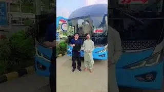 Bilal daewoo new yutong nova bus received| Karachi to Peshawar