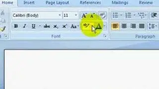 Microsoft Word 2007 - The Ribbon
