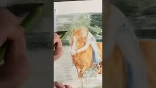 Still going! 😊 #art #instagram #drawing #horses #horsesketch #coloredpencildrawing #artdrawing
