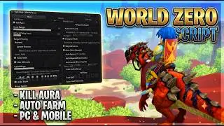 World Zero Script | #1 AUTO FARM, FAST KILL AURA, AUTO WORLD EVENTS, AUTO LOOTS (BEST SCRIPT)