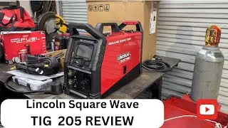 Lincoln Square Wave Tig 205 Review.  K5613-1  @lincolnelectrictv