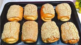 Как сделать простой и вкусный хлеб, вкусный шоколадный хлеб с кунжутом...