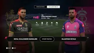 RCB V/S RR Live Match on PS5