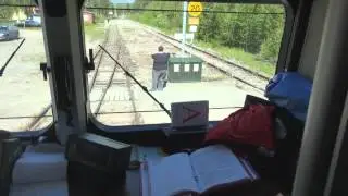 Inlandsbanan, kolej przecinająca koło polarne  &Ouml;stersund-G&auml;llivare
