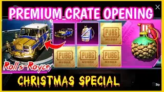 🔥Premium+Classic Crate Opening in PUBG Mobile | Rolls-Royce Legendary Skin