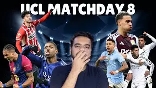 HUGE CHAMPIONS LEAGUE NIGHT | CITY vs BRUGGE | BARCA vs ATALANTA | BREST vs MADRID