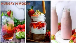 Strawberry Drinks at Home | Easy & Tasty Summer Special | स्ट्रॉबेरी रेसिपी