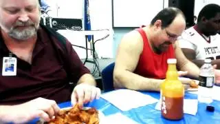 Uti Exton 2013 WING BOWL!! Finale round