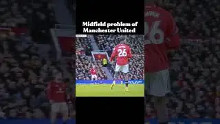 The Midfield problem of Manchester United .We don't have any ball playing midfielder.  #football