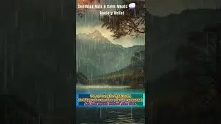 Soothing Rain & Calm Music #deepsleep #rain #rainoundforsleep #relax #rainforsleep