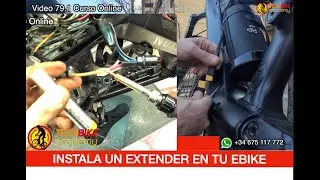 Como conectar un Extender en una Ebike