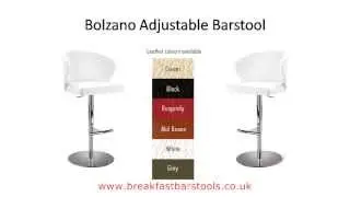 Real Leather Bar Stools