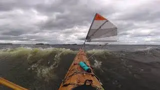 Kayaksailing at Lake Vanaja 08.08.23