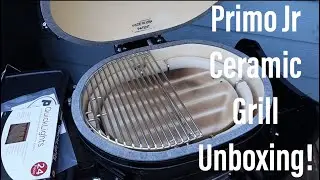 Primo Ceramic Grills Unboxing (Oval JR 200 All-In-One)
