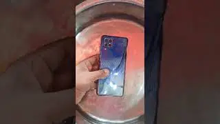 Galaxy F62 🔥 The Best Model Waterproof test # Short video