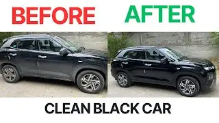 Black Car Shine Trick &ndash; Creta ko chamka diya! | Step by Step