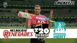 🔴LIVE: Melbourne Renegades Vs Brisbane Heat | T20 | MLR VS BRH Live Match Today | Cricket