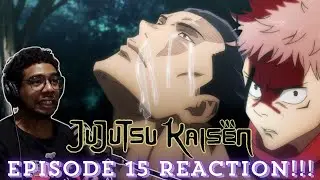 JUJUTSU KAISEN EPISODE 15 REACTION! 