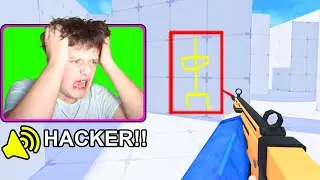 Using GLITCHES to TROLL TOXIC STREAMER in Roblox Rivals..