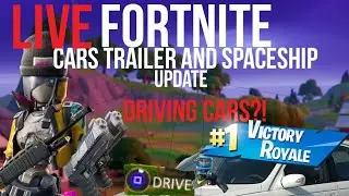 🔴LIVE🔴Car And Spaceship Fortnite Trailer🔴