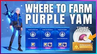 Gather Purple Yam for Achievement Points (All Locations) Guide - Tower of Fantasy