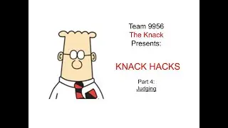 Knack Hacks: Judging | Part 4