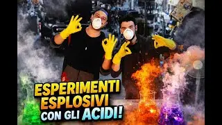 TENTIAMO DI SCIOGLIERE IL TAVOLO | esperimenti chimici per creare componenti per auto |